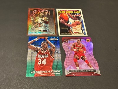 1996-97 Hakeem Olajuwon Silver Holo Refractor Sterling Topps Finest #63 SP (OBO)