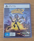 PLAYSTATION PS 5 DESTROY ALL HUMANS ! 2 REPROBED GAME RATED M BRAND NEW 2022