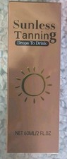 Self Tanning Drops Liquid Glow Bronzer Booster Sunless Body Face Custom Tan NEW