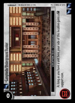 Ganymede/Underground Bunker - Incursion - Wars TCG
