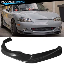 For 01-05 Mazda Miata MX-5 GV Style Unpainted Front Bumper Lip Bottom Spoiler PU