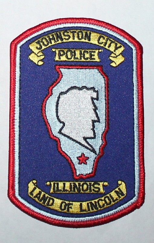 JOHNSTON CITY POLICE Illinois Land of Lincoln IL ILL PD patch