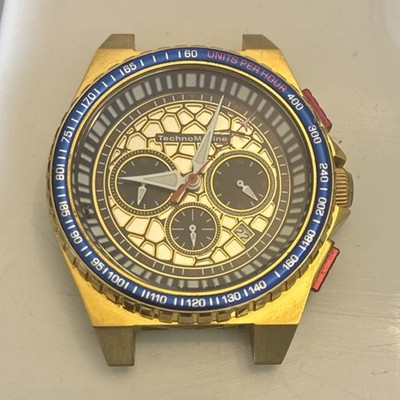 TechnoMarine Gold Stainless Steel Watch Case TM-318087