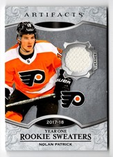 2018-19 Upper Deck Artifacts Year One Rookie Sweaters Nolan Patrick Rookie