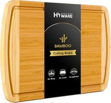 Large Wooden Cutting Board for Kitchen Meal P...