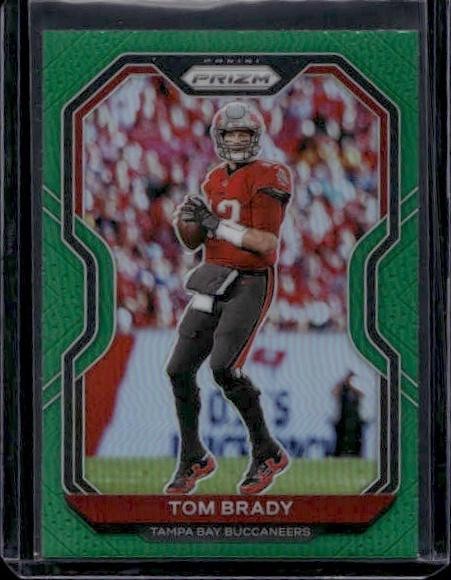 2020 Panini Prizm #255 Tom Brady Prizm Green