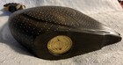 VTG Feathers of Knysna Crested Guinea Fowl Wood Sculpture Ltd Ed 147/975 11,5” H — photo 3