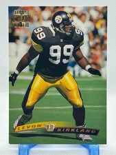 Levon Kirkland 1996 Topps Stadium Club #40 - Pittsburgh Steelers