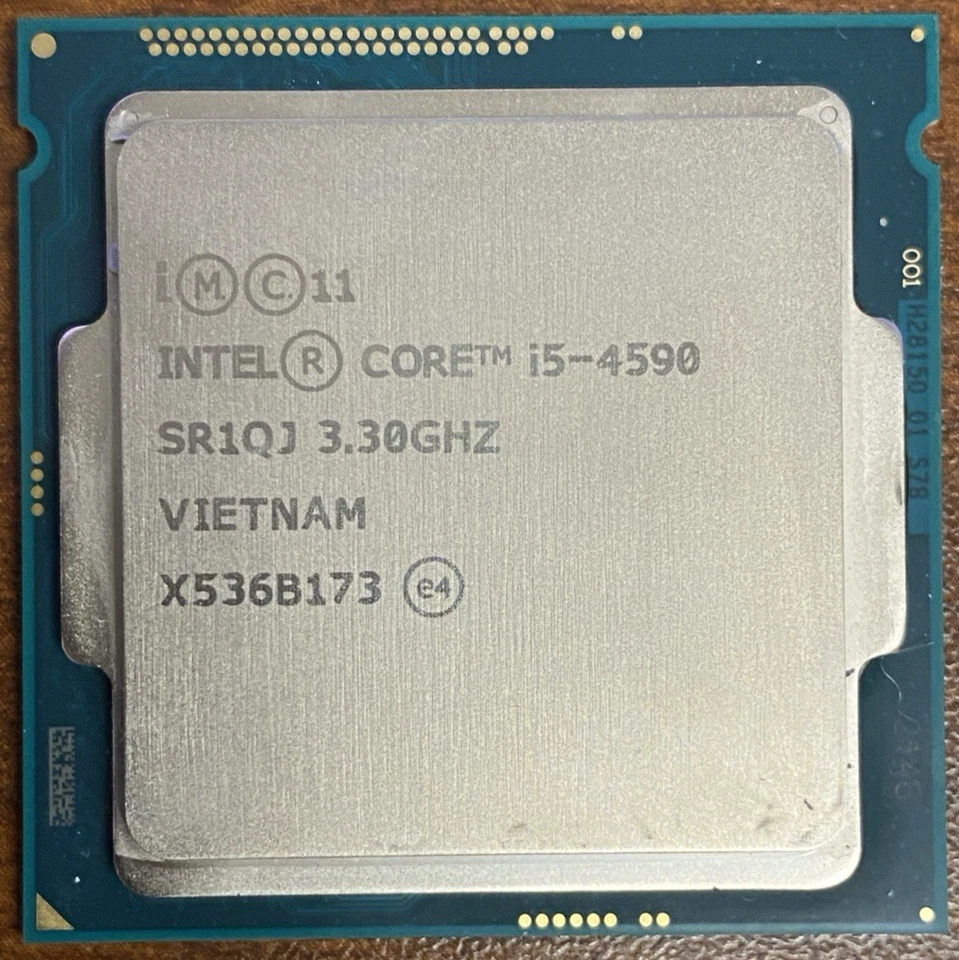 Intel Core i5-4590 SR1Q3 3.3GHz Quad-Core CPU LGA1150 4ª Geração Haswell HD 4600 - Imagem 4 de 4