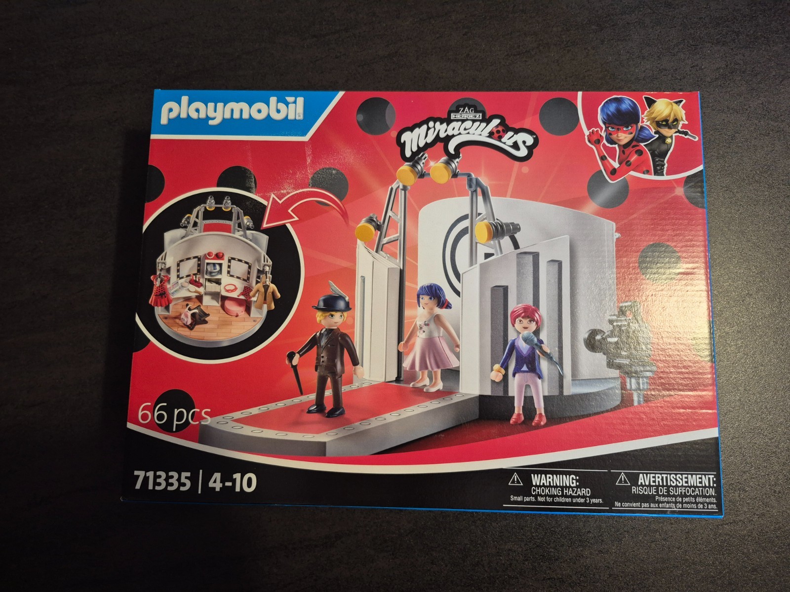 PLAYMOBIL 71335 Miraculous évite l'ennui des écrans grâce au défilé de mode créatif à Paris