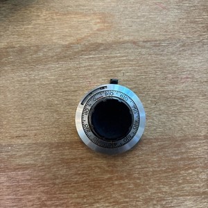 Duodial 15 Turn Potentiometer Dial Helipot  Black Silver Model RB 