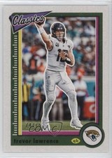 2022 Panini Classics Blue Back /75 Trevor Lawrence #44 00ht