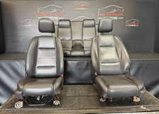 05-09 Ford Mustang Convertible Front Rear Black Leather Seats