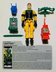 G.I. Joe 1988 Lightfoot v1 w/Early Version File Card, 100% COMPLETE, EXCELLENT
