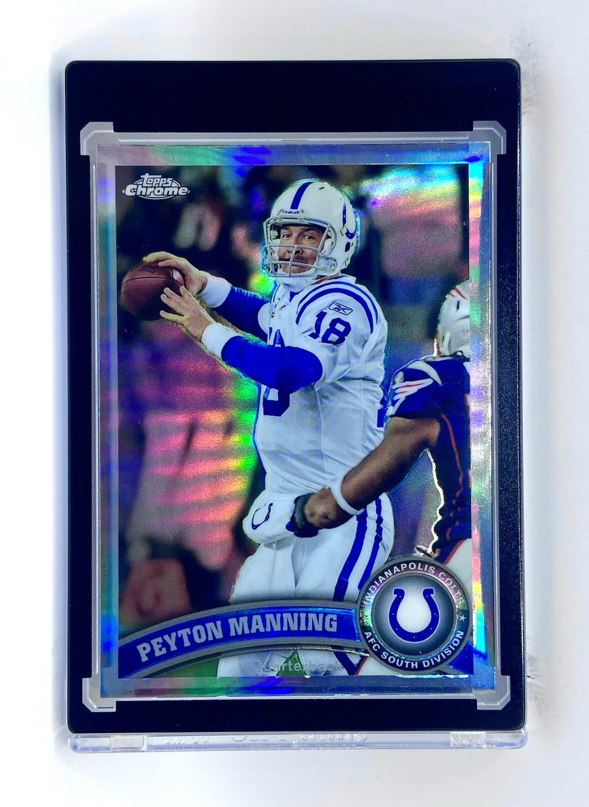 2011 Topps Chrome Peyton Manning Refractor SP #110 Indianapolis Colts HOF