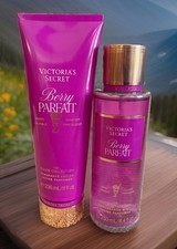 Victoria's Secret Berry Parfait Fragrance Mist Spray Body Lotion Set