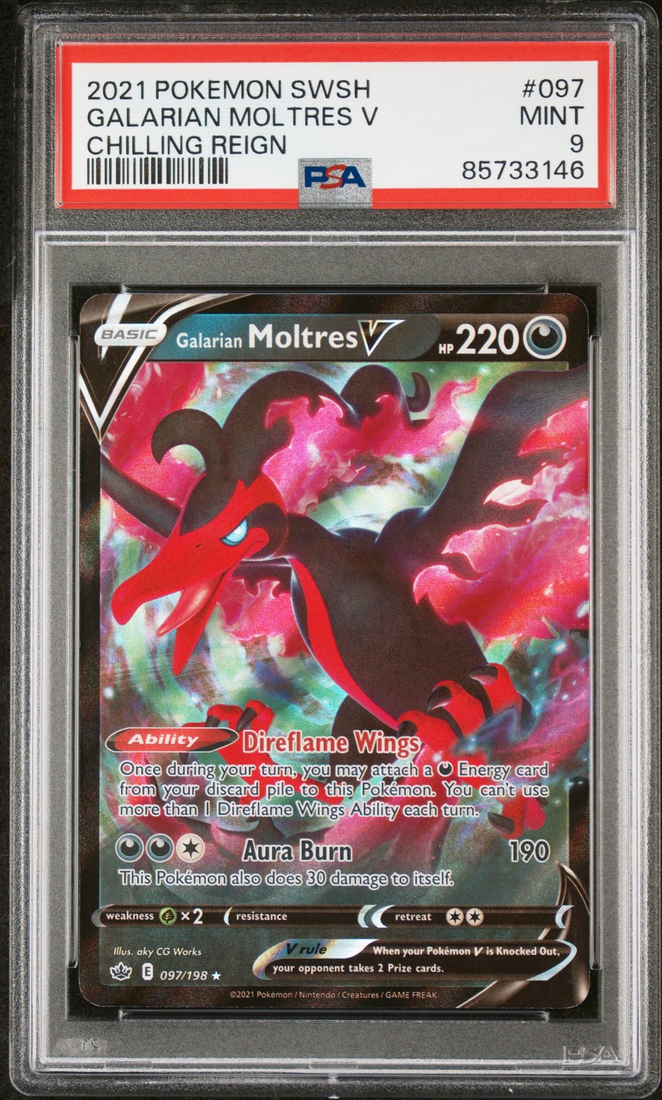 Galarian Moltres V #97