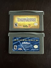 Spider-Man & Pirate’s Caribbean Nintendo Game Boy Advance Tested Authentic