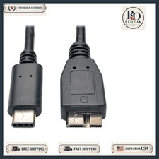 Lightweight 3ft USB 3.1 Gen 2 Cable - USB-C to Micro-B Fast Charging Solution