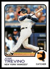 Jose Trevino 2022 Topps Heritage #544 Yankees MLB READ FREE SHIP AutographDen