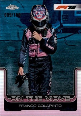2025 Topps Chrome Formula 1 #187 Franco Colapinto /150 BWT Alpine F1 Team