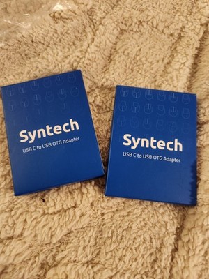 Syntech 2pk USBC to USB Adapter, USB 3.0 Female to Thunderbolt 4/3 Adapter Lot 2