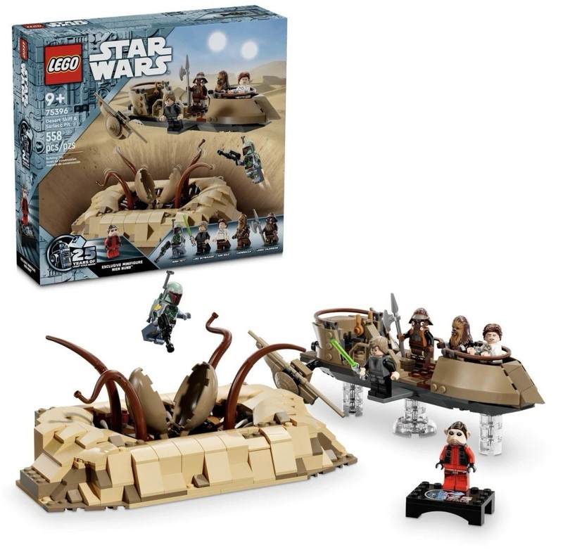 Lego Star Wars Desert Skiff & Sarlaac Pit 75396 New & Sealed MINT CONDITION (500