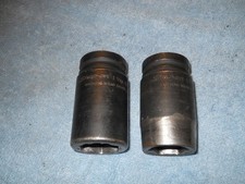 Snap-On 3/4" impact socket grouping 1 1/8 & 1 1/16 Deep