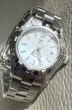 Tag Heuer Aquaracer WAF1414 Mother Of Pearl Dial Quartz Ladies Watch