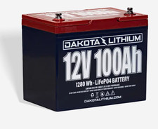 Dakota Lithium 12v100ah Lifepo4 Deep Cycle Lithium Battery Rv Marine