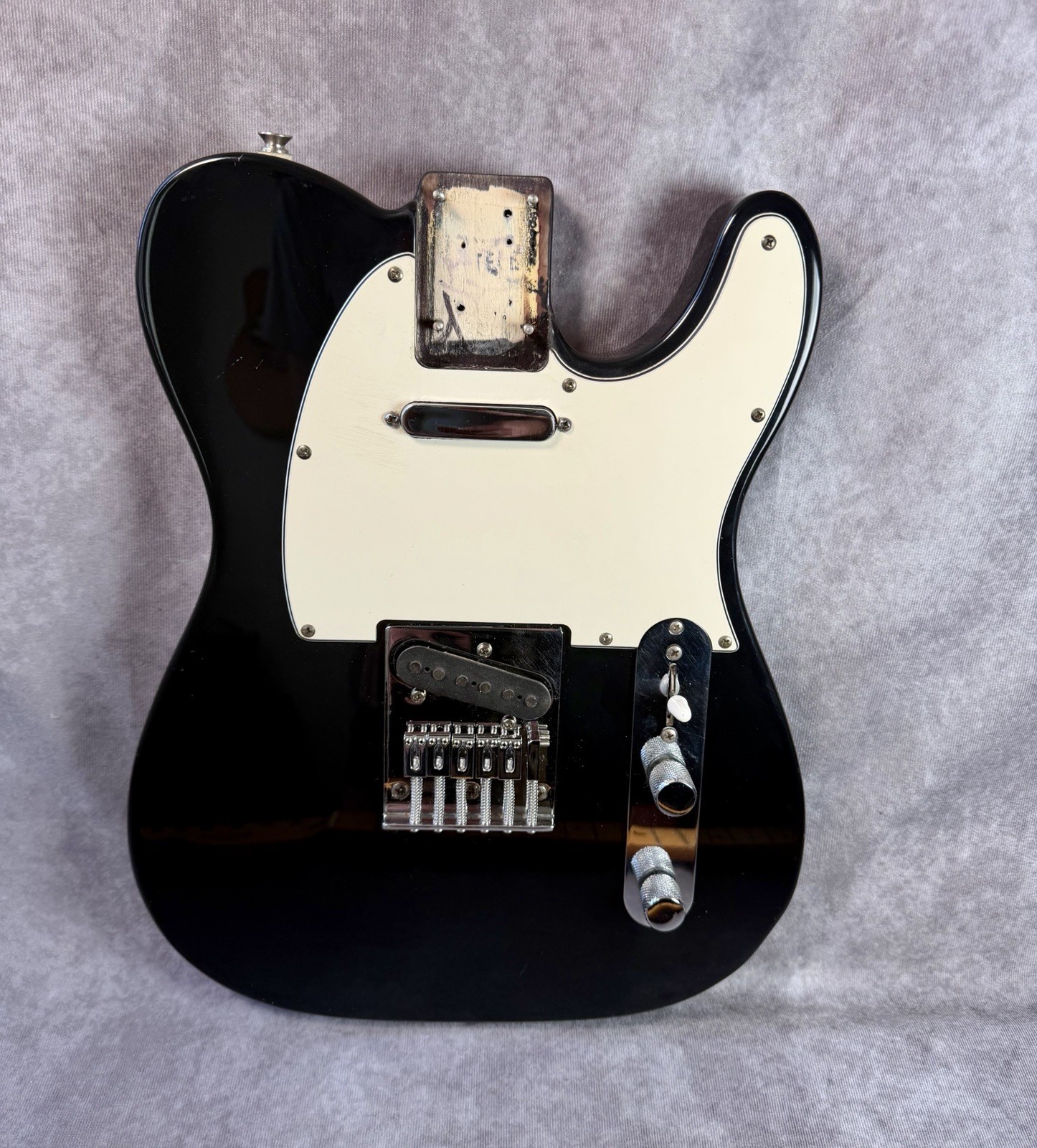 Vintage 1991 Fender Telecaster Loaded Body Black MiM