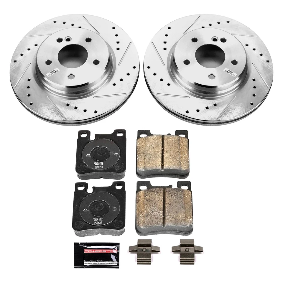 PowerStop K5054 Brake Kit For Mercedes-Benz E430 2001-2002 Rear Foto 2 de 4