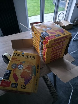 Navigator Farbdokument A4 Kopierpapier 120 g/m² weiß Laser Inkjet 250 Blatt