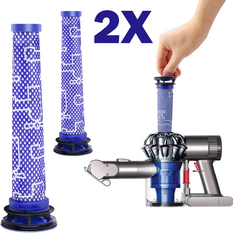 2x Filter For Dyson V6 V7 V8 DC58 DC59 DC61 DC62 DC74 Vacuum Cleaners 965661-01