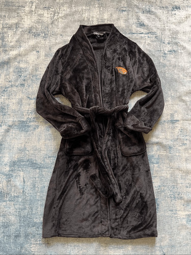 Northwest Black Plush Silk Touch Oregon State University Beavers Bath Robe OS