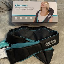 No Cuishle Shiatsu Neck Shoulder Massager w/ Heat Open Box New