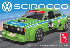 New AMT 1:25 Volkswagen Scirocco T/A Champ Model Kit AMT1476