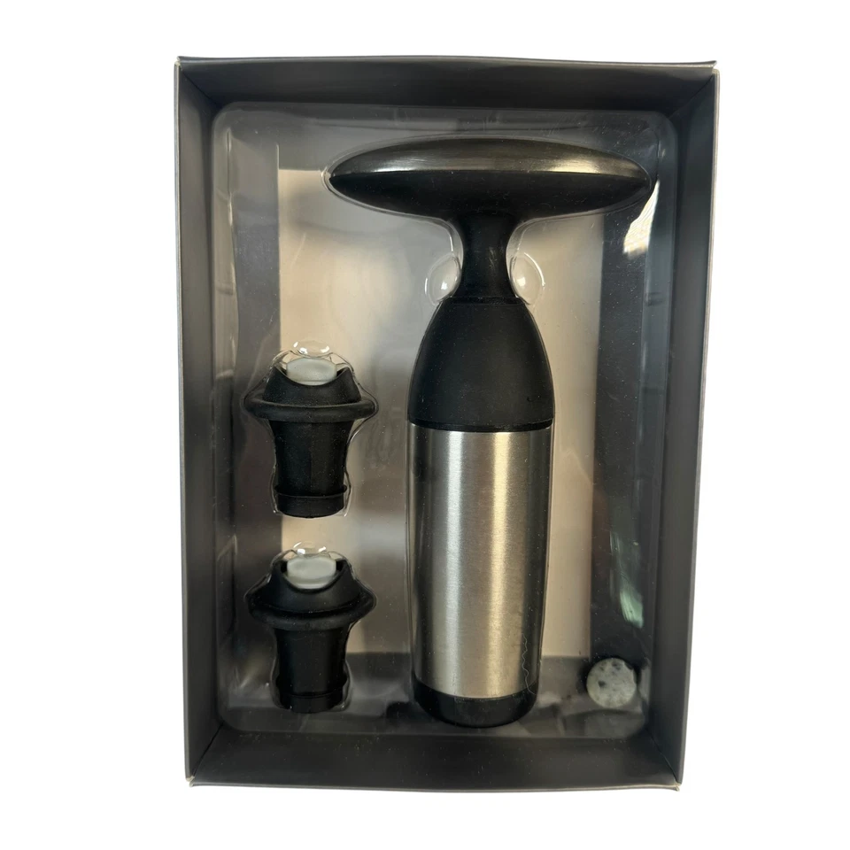 Conservador de vino al vacío OXO Softworks con 2 tapones gótico hogar vampiro bruja Foto 2 de 3