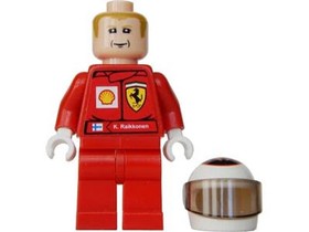 LEGO&reg; Racers 8144-2 Ferrari 248 F1 team (Raikkonen edition)