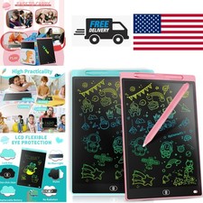 LCD Writing Tablet 8.5 Inch Two Pack Educational Doodle Board for Ages 3 to 8