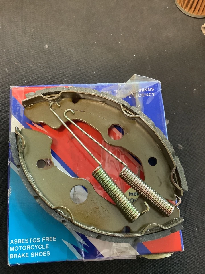 Zapatas de freno delanteras ranuradas EBC347G Honda TRX 300,350,400,450,500,650 ATV OEM UPGRAD Foto 2 de 2