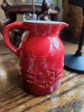 Le Creuset Cerise 6 Oz Maple Syrup Jar