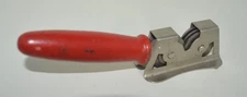 Vintage Eversharp Knife Sharpener Wood Handle Red