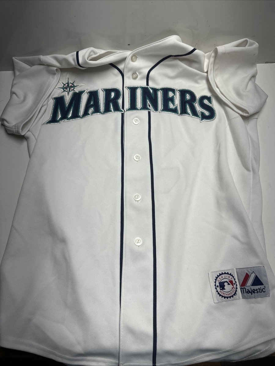 Adrian Beltre Seattle Mariners Majestic Authentic MLB Jersey Large