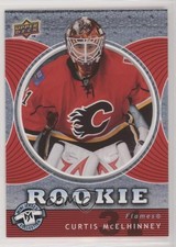 2007-08 Upper Deck Mini Jersey Collection Rookie Curtis McElhinney #108 0t5