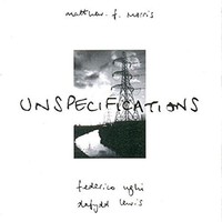 Matthew F. Morris - Unspecifications - CD - K4Z
