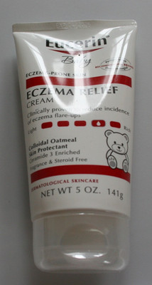 NEW sealed EUCERIN Baby Eczema Relief cream 5 oz oatmeal fragrance steroid free