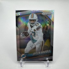 2025 Panini Prizm JAYLEN WADDLE #172 Silver Prizm - Miami Dolphins