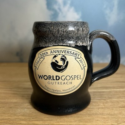 Deneen Pottery Mug 30th Anniversary World Gospel Eegucigalpa Honduras Coffee Mug
