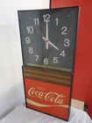 Vintage Coca-cola Clock Sign Coke Advertising Sign Lighted Sign Not-working